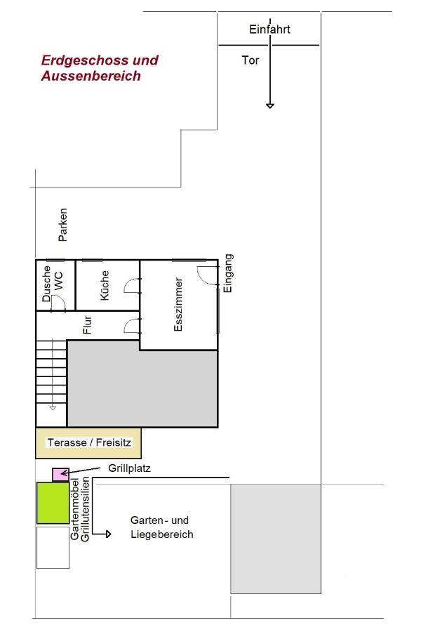 Ferienhaus "Harzblick" 哈尔伯施塔特 外观 照片